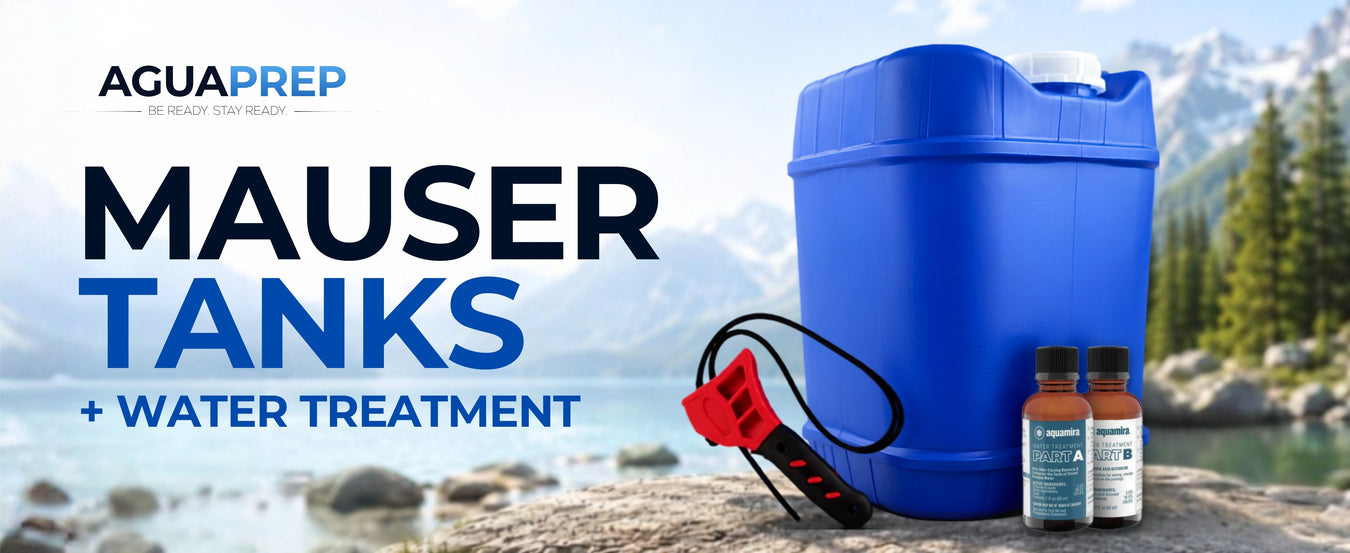 Mouser Tanks With Water Treatment Kit