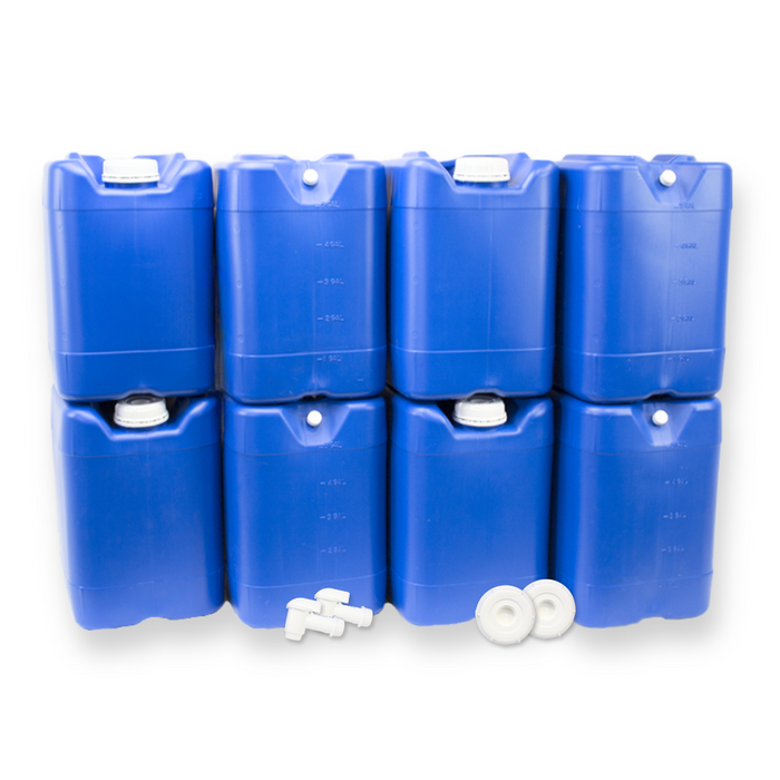 5 Gallon Water Storage Tanks (8 Tanks)